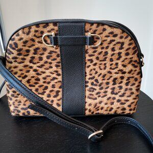 NEW Talbots leopard purse